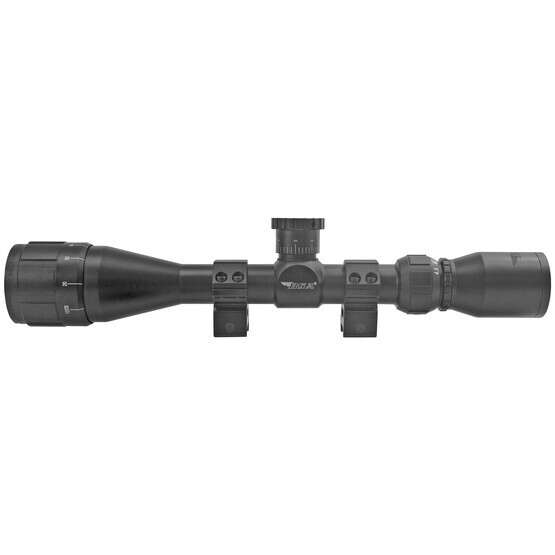 BSA Sweet 243 3-9x40 30/30 Duplex Reticle Rifle Scope has a 1-inch tube
